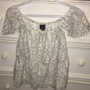 White Lace Top